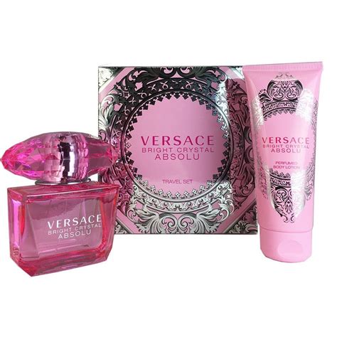 versace crystal absolu gift set.